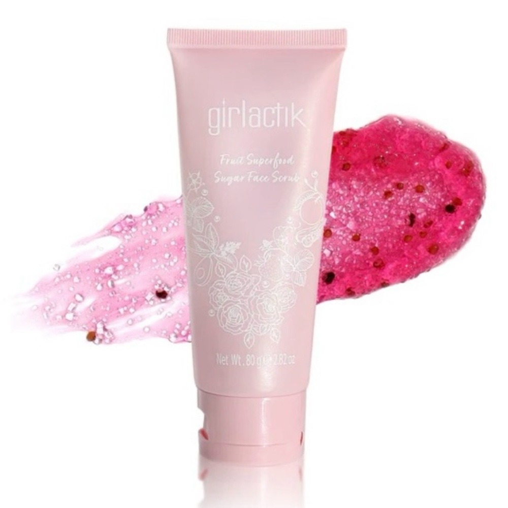 NEW Girlactik Superfood Fruit Sugar Face Scrub